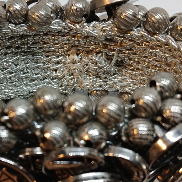 Vintage Retro Reproduction Aestetic Revival Elastic Band Button Bracelet #2W - Picture 5 of 14